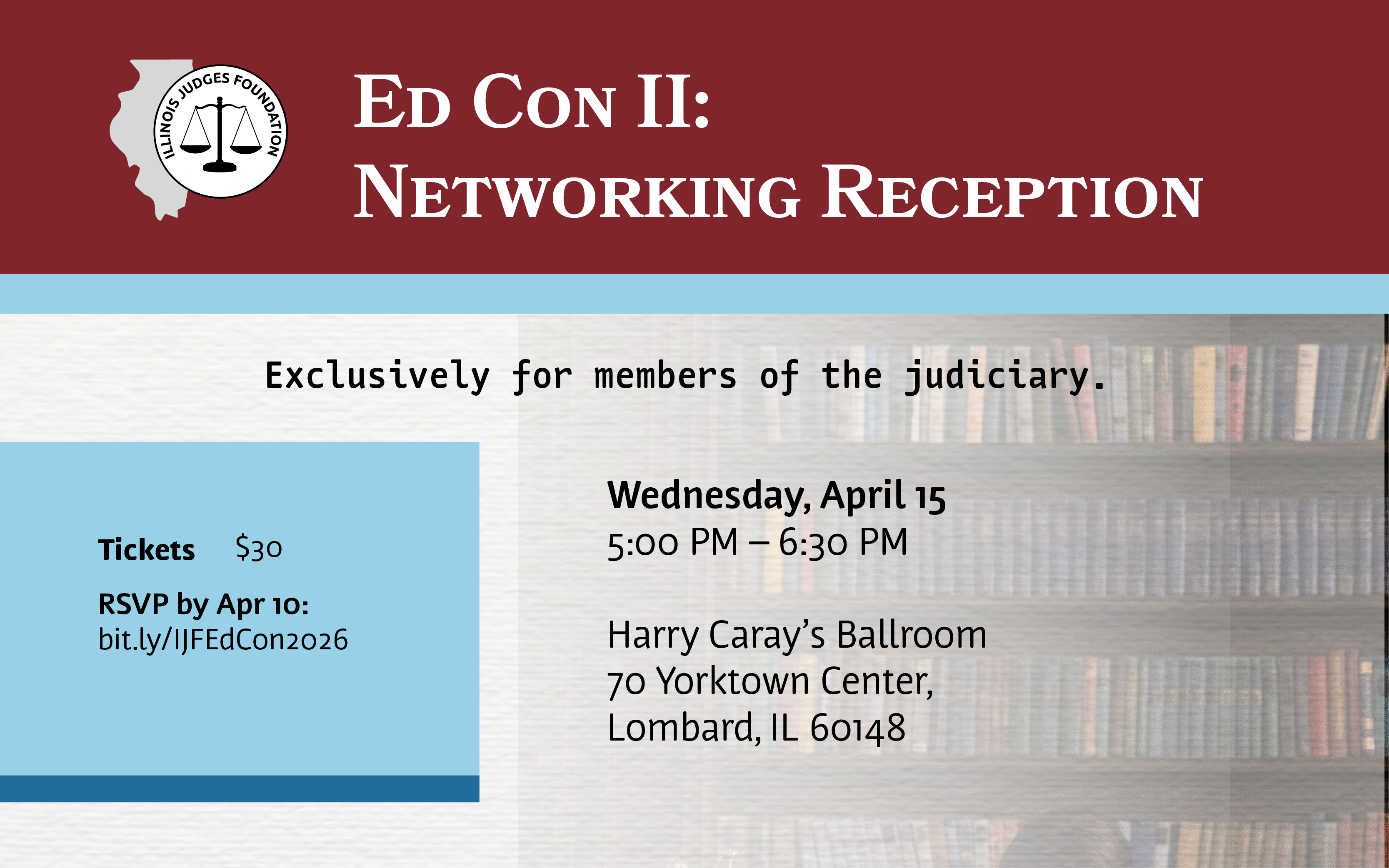 EdCon II Reception Flyer